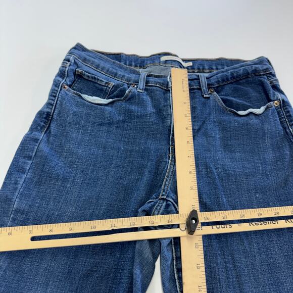 Levis Jeans Womens 30 Blue Denim Classic Bootcut Mid Rise Cotton - Picture 7 of 10